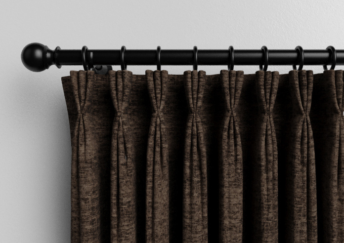 Maurice, Chocolate - Made to Measure Curtains - Image 11
